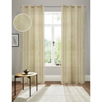 andas Gardine "Tursik" Ösen 1 Stk. tlg. Blickdicht, Leinenlook, Polyester von Andas