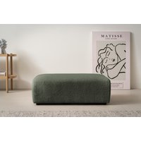 andas Hocker "BAKELS, Polsterhocker in Cord oder Boucle-Stoff", zur Serie BAKELS, Hocker stellbar zum Schlafsofa (Krokodilverbinder) von Andas