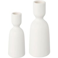 andas Kerzenhalter "Stabkerzenhalter Adalena", (Set, 2 St.), aus Porzellan, im nordischen Design von Andas