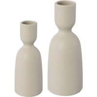 andas Kerzenhalter "Stabkerzenhalter Adalena", (Set, 2 St.), aus Porzellan, im nordischen Design von Andas