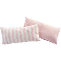 andas Kissenbezug "Greta", (2 St.), in Renforcé Qualität aus 100% Baumwolle, mit Reißverschluss, Kissenhülle nach STANDARD 100 by OEKO-TEX und Made in Green zertifiziert, unterstützt die Initiative Cotton made in Africa von Andas