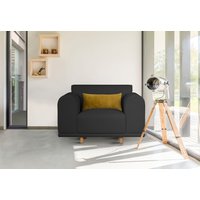 andas Loveseat "Maroon Sessel", in skandinavischem Design, mit losem Kissen von Andas