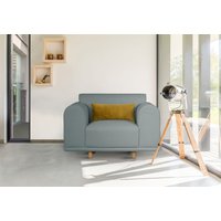 andas Loveseat "Maroon Sessel", in skandinavischem Design, mit losem Kissen von Andas