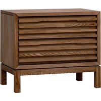 andas Nachttisch "Tanner Nachttisch aus Eschenholz mit zwei Schubladen" 1 Stk. tlg. von Andas