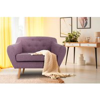 Home affaire Sessel "Renne" mit Heftung im Rücken im skandinavischem Stil von home affaire