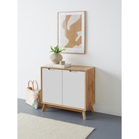 andas Sideboard "Pandrup", Kommode mit 2 Türen und 2 verstellbare Einlegeböden, B:80 cm, H:75 cm von Andas