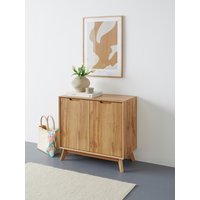 andas Sideboard "Pandrup", Kommode mit 2 Türen und 2 verstellbare Einlegeböden, B:80 cm, H:75 cm von Andas