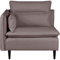 andas Sofa-Eckelement "ALVIK", Modul- zum eigenen Zusammenstellen; links, rechts wählbar von Andas