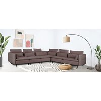 andas Ecksofa "ALVIK L-Form", zusammengesetzt aus Modulen, erweiterbar mit Modulen der Serie von Andas