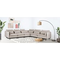 andas Ecksofa "ALVIK L-Form", zusammengesetzt aus Modulen, erweiterbar mit Modulen der Serie von Andas