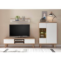 andas Wohnwand "Merle", (Set, 3 St.), mit besonderer Rahmenoptik von Andas