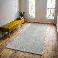 andas Wollteppich "Woolscape 1", handgewebter Wendeteppich, Uni Farben, reine Wolle, Wohnzimmer von My Home