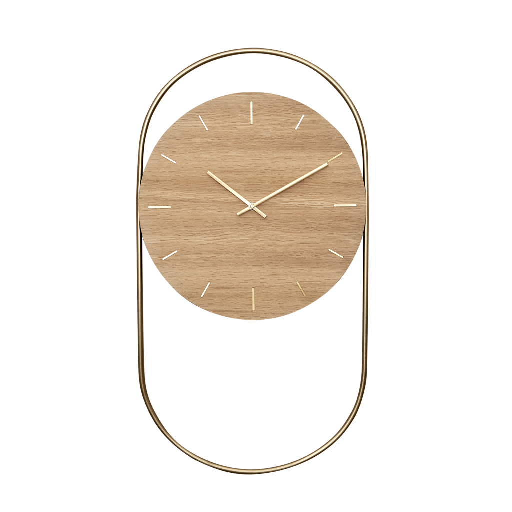 Andersen Furniture - A-Wall Clock - Wanduhr aus Eichenholz in 2 Farben von Andersen Furniture