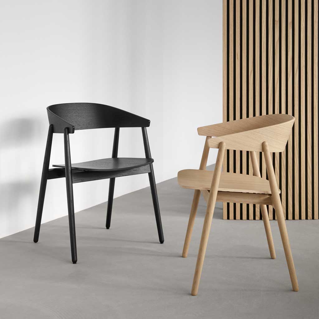 Andersen Furniture - AC2 Chair - Designerstuhl mit Armlehnen & Polster von Andersen Furniture