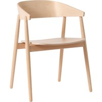 Andersen Furniture - AC2 Stuhl, Buche weiß pigmentiert von Andersen Furniture