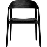Andersen Furniture - AC2 Stuhl, Eiche schwarz lackiert von Andersen Furniture