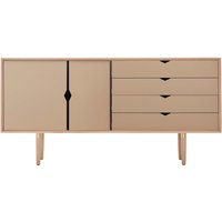 Andersen Furniture - S6 Sideboard, Eiche geseift / Fronten kashmir von Andersen Furniture