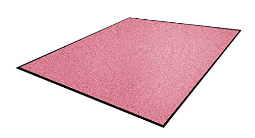 Andersen 1959629 Classic Impressions Solid Nylon Faser Innenraum Bodenmatte, Nitrilgummirücken, 830 g/sq. m, 75 cm Breite x 85 cm Länge, Rosa von Andersen