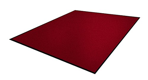 Andersen 1960309 Classic Impressions Solid Nylon Faser Innenraum Bodenmatte, Nitrilgummirücken, 830 g/sq. m, 60 cm Breite x 85 cm Länge, Rotwein von Andersen