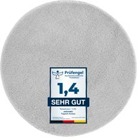 Andiamo Badematte "Arezzo", Höhe 16 mm, rutschhemmend beschichtet, schnell trocknend-fußbodenheizungsgeeignet, Uni Farben, weich & kuschelig, als rechteckig & rund erhältlich von Andiamo