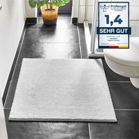 Andiamo Badematte "Arezzo" Höhe 16 mm rutschhemmend beschichtet fußbodenheizungsgeeignet  schnell trocknend Uni Farben, weich & kuschelig, auch in rund und als 2er Set erhältlich Andiamo Badematte "Arezzo" Höhe 16 mm rutschhemmend beschichtet fußbodenheizungsgeeignet  schnell trocknend Uni Farben, weich & kuschelig, auch in rund und als 2er Set erhältlich von Andiamo