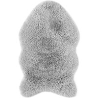 Andiamo Fellteppich "Alpa" fellförmig 35 mm Höhe Kunstfell, Uni Farben, sehr weich, waschbar, auch als 2er Set von Andiamo