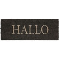 Andiamo - Fußmatte Hallo Kokos grau, 26 x 75 cm Matten Fußmatten Schmutzmatte Andiamo - Fußmatte Hallo Kokos grau, 26 x 75 cm Matten Fußmatten Schmutzmatte von Andiamo