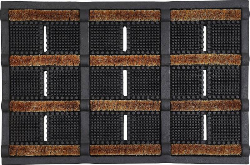 Andiamo Fußmatte Robusta, rechteckig, Höhe: 30 mm, Schmutzfangmatte, mit Bürsten aus Kokos, In- und Outdoor geeignet Andiamo Fußmatte Robusta, rechteckig, Höhe: 30 mm, Schmutzfangmatte, mit Bürsten aus Kokos, In- und Outdoor geeignet von Andiamo