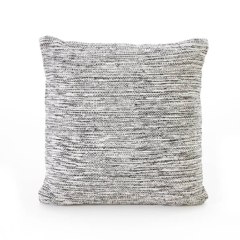 Andiamo Kissen Malena D377 Schwarz-Weiß 40 cm x 40 cm von Andiamo