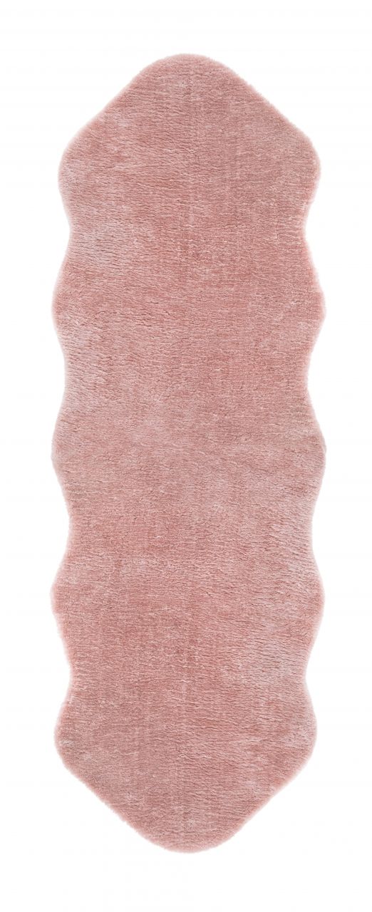 Andiamo Kunstfell Lambskin rosa, 55 x 160 cm von Andiamo