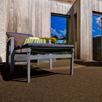 Andiamo Kunstrasen "Field, Made in Belgium", rechteckig, 4 mm Höhe, Rasenteppich aus Nadelfilz, mit Noppen, für Balkon & Terrasse von Andiamo