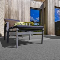 Andiamo Kunstrasen "Field, Made in Belgium", rechteckig, 4 mm Höhe, Rasenteppich aus Nadelfilz, mit Noppen, für Balkon & Terrasse von Andiamo
