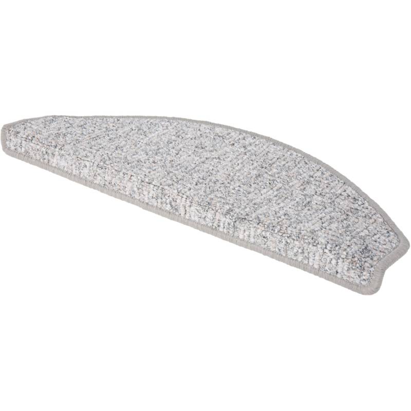 Andiamo Stufenmatte Leo Hellgrau ca. 28 cm x 65 cm, Set 15 Stück von Andiamo