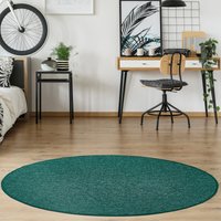 Andiamo Teppich "Luton, Made in Germany", rund, 5 mm Höhe, melierte Optik, ideal im Wohnzimmer & Schlafzimmer von Andiamo