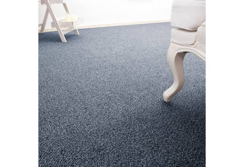 Andiamo Teppichboden Carlos, Feinschlinge, Made in Netherlands, rechteckig, Höhe: 6,5 mm, melierte Optik, Breite 400 cm oder 500 cm, strapazierfähig von Andiamo