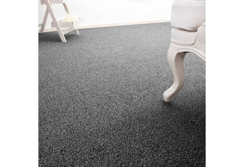 Andiamo Teppichboden Carlos, Feinschlinge, Made in Netherlands, rechteckig, Höhe: 6,5 mm, melierte Optik, Breite 400 cm oder 500 cm, strapazierfähig von Andiamo