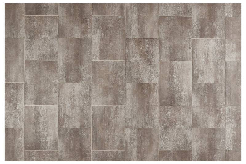 misento Vinylboden Strong in Fliesenoptik, für Feuchtraum- und Privatbereiche, PVC Bodenbelag Meterware 200/300/400 cm Breite, 3,8 mm Stärke von misento