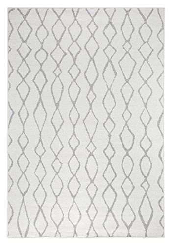 andiamo Webteppich Bolonia Muster modern Öko-Tex 100 Teppich, Polypropylen, Ornament grau, 160x235 cm von andiamo