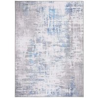 Andiamo - luxor Living Teppich Punto creme-blau, 80 x 150 cm modische Teppiche von Andiamo