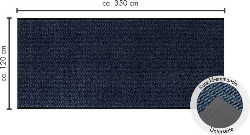 Andiamo Fußmatte Easy, Made in Netherlands, rechteckig, Höhe: 5 mm, Schmutzfangmatte, rutschhemmend, Innen- und überdachten Außenbereich von Andiamo