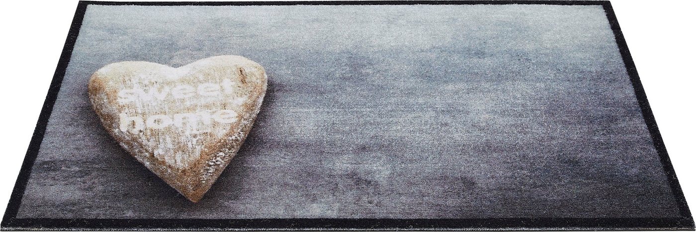 Fußmatte Modern, Andiamo, rechteckig, Höhe: 6,5 mm, Schmutzfangmatte, verschiedene Motive, In- und Outdoor geeignet von Andiamo