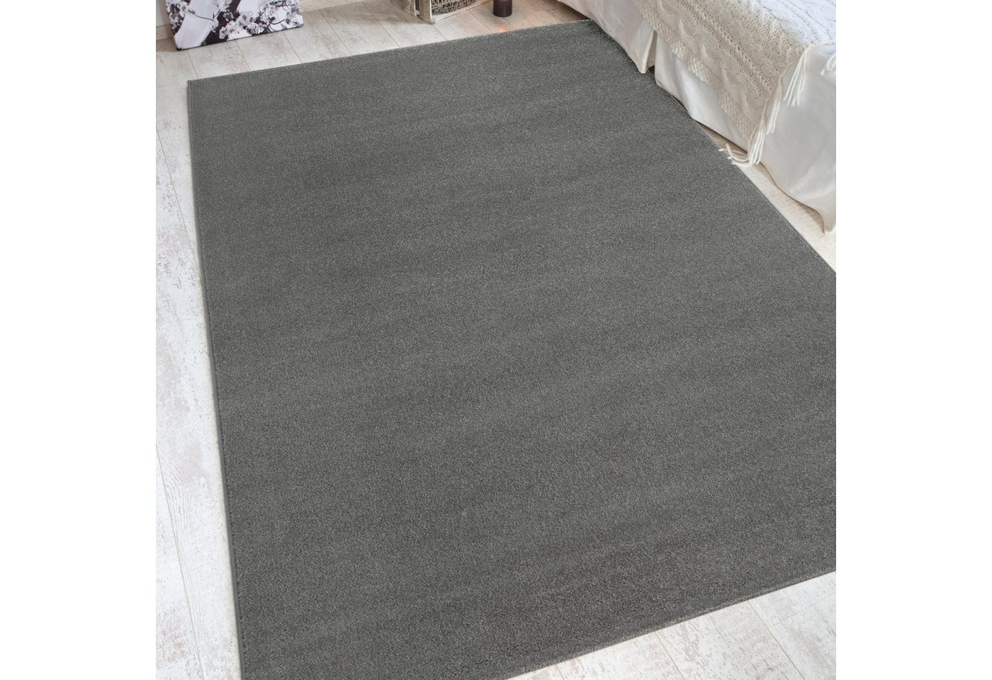 Andiamo Teppich Jerez, rechteckig, Höhe: 8 mm, Kurzflor, gewebt, Uni-Farben, auch als Läufer Andiamo Teppich Jerez, rechteckig, Höhe: 8 mm, Kurzflor, gewebt, Uni-Farben, auch als Läufer von Andiamo