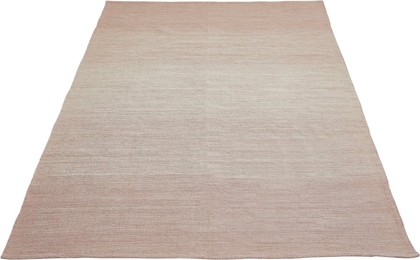 Teppich Opland, Andiamo, rechteckig, Höhe: 8 mm, meliert, mit Farbverlauf, reine Baumwolle von Andiamo