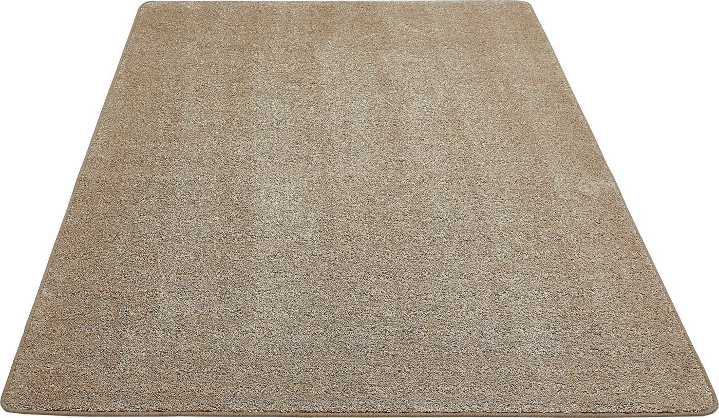 Teppich Parla, Andiamo, rechteckig, Höhe: 13 mm, Kurzflor, weicher Velours, ideal im Wohnzimmer & Schlafzimmer von Andiamo
