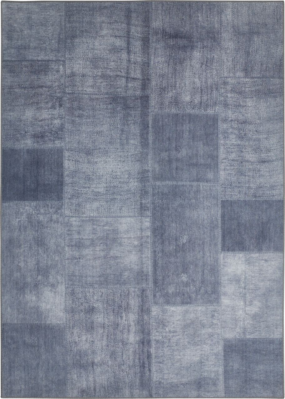 LUXOR Living Teppich Punto blau-grau, 80 x 150 cm von Andiamo