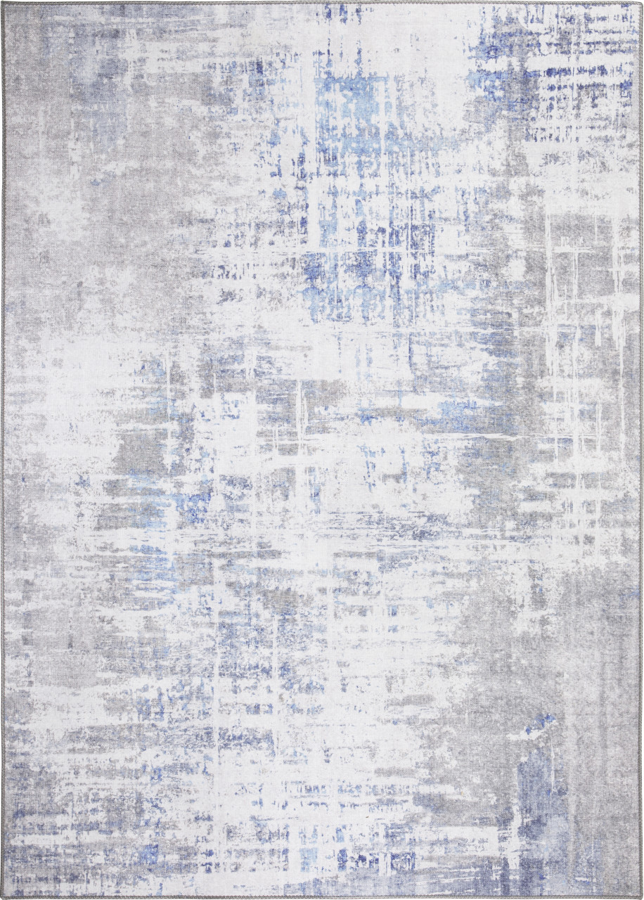 LUXOR Living Teppich Punto creme-blau, 155 x 230 cm von Andiamo