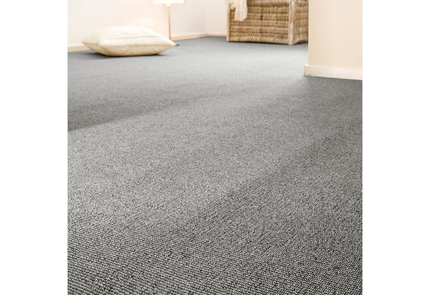 Andiamo Teppichboden Bruce, Schlinge, rechteckig, Höhe: 4 mm, meliert. Breite 400 cm, Wohnzimmer, strapazierfähig & robust Andiamo Teppichboden Bruce, Schlinge, rechteckig, Höhe: 4 mm, meliert. Breite 400 cm, Wohnzimmer, strapazierfähig & robust von Andiamo