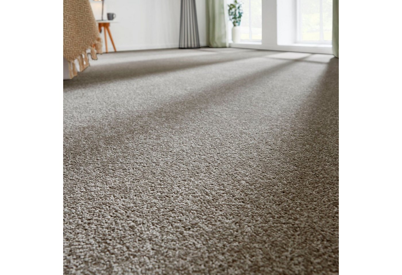 Andiamo Teppichboden Ines, Kräuselvelours, Made in Netherlands, rechteckig, Höhe: 8,5 mm, Uni Farben, Breite 400 cm, strapazierfähig & pflegeleicht Andiamo Teppichboden Ines, Kräuselvelours, Made in Netherlands, rechteckig, Höhe: 8,5 mm, Uni Farben, Breite 400 cm, strapazierfähig & pflegeleicht von Andiamo