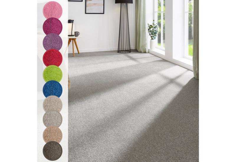 Andiamo Teppichboden Ines, Kräuselvelours, Made in Netherlands, rechteckig, Höhe: 8,5 mm, Uni Farben, Breite 400 cm, strapazierfähig & pflegeleicht Andiamo Teppichboden Ines, Kräuselvelours, Made in Netherlands, rechteckig, Höhe: 8,5 mm, Uni Farben, Breite 400 cm, strapazierfähig & pflegeleicht von Andiamo