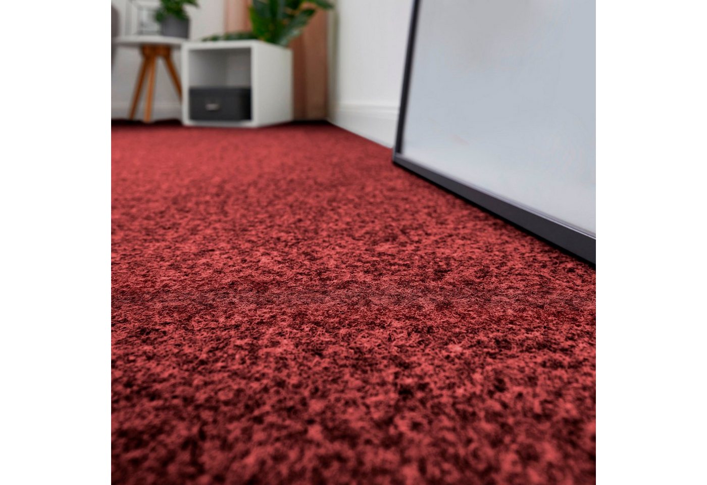 Teppichboden Nadelvlies Invita, Andiamo, rechteckig, Höhe: 5 mm, melierte Optik, Breite 200 cm oder 400 cm, robust & strapazierfähig von Andiamo
